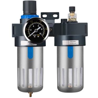 Imagem de Filtro de tratamento de fonte de ar pneumático BFC BFR-2000 3000 4000 duas peças BFR+BL Separação óleo-água reguladora de pressão 1 peça (BFC-2000, 6 mm)