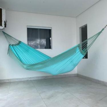 Imagem de Rede De Descanso Dormir Reforçada Grande Casal Sol A Sol Bordada De Va