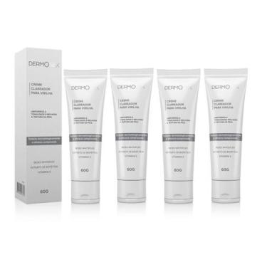 Imagem de Kit 4 Creme Para Clarear Virilha Axilas E Coxa Mancha Escura - Dermose