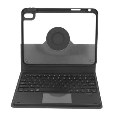 Imagem de Jopwkuin Capa de Teclado Com Retroiluminação Colorida Touchpad Magnético Destacável para Tablet IOS 10º 10,9 Polegadas 2022, Capa de Teclado Sem Fio para Estudo de Trabalho