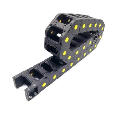 Imagem de Equipamento industrial 1 metro de corrente de arrasto de plástico cabo de reboque para máquinas de roteador CNC correntes de transmissão (R300, 35 x 300 mm)