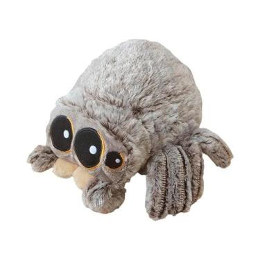 Imagem de Brinquedo De Pelúcia Aranha Preta, Almofada De Animal Macio Para Crian