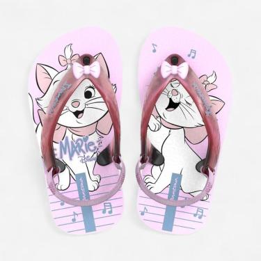 Imagem de Chinelo De Dedo De Bebê Disney Joy Ipanema Marie Rosa-Feminino