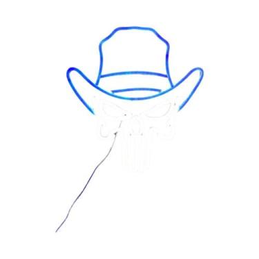 Imagem de Letreiro LED Neon De Caveira Para Quarto De Adolescente, Decoração De 