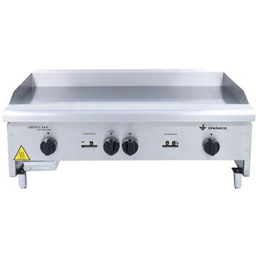 Imagem de Chapa Americana Venâncio CG90 A Gás 90cm 18mm Sem Cavaletes 14088