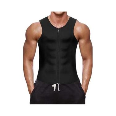 Imagem de Colete Modelador Masculino Redutor De Medidas, Colete Térmico Para Tre