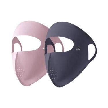 Imagem de Máscara Facial Completa Unissex De Verão, Respirável, Proteção Solar P