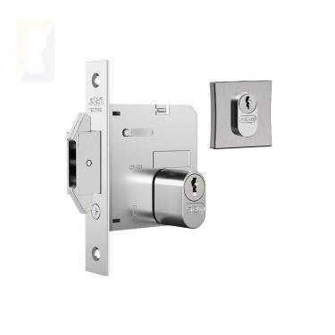 Imagem de Fechadura Stam Correr-bater Externa 1006 Escovado