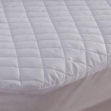 Imagem de Protetor De Colchão Casal Impermeável Veneza 100% Poliéster - Branco