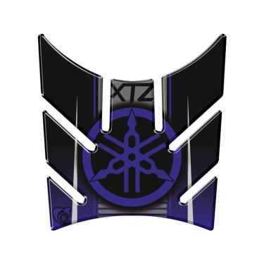 Imagem de Protetor Tanque Moto Yamaha Crosser Lander Xtz 250 Azul Cor Azul