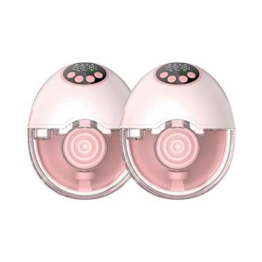 Imagem de Bomba De Leite Elétrica Sem Fio, Livre De BPA, Com Aquecimento E Tampa