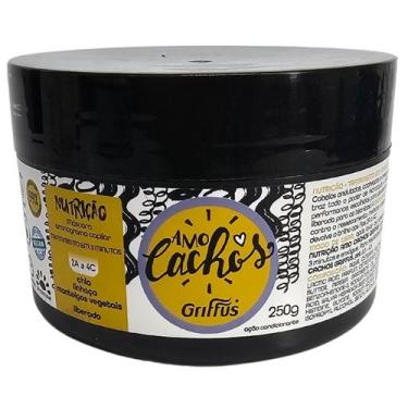 Imagem de Máscara Cronograma Capilar Nutrição 2A a 4C Amo Cachos Griffus 250g