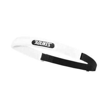Imagem de Faixa De Suor Elástica De Silicone Macio Unissex Para Corrida, Yoga, C