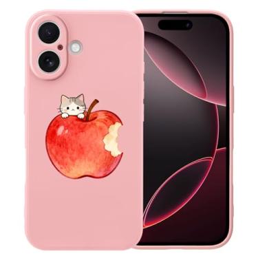 Imagem de MAYCARI Capa de celular vermelha para iPhone 14 de 6,1 polegadas, compatível com Magsafe, capa de borracha gel macia de silicone líquido de ajuste fino com forro de microfibra, capa protetora à prova