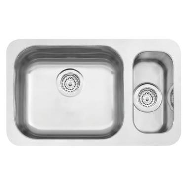 Imagem de Cuba Tramontina Isis Plus 1.5C 40 BL em Aço Inox Acetinado 58 x 34 cm 