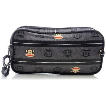 Imagem de Estojo Sestini Paul Frank 16T03 071473-00 Duplo Cinza E Grafite Listra