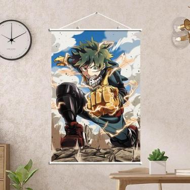 Imagem de Pôster de anime My Hero Academia com pintura de parede 40x60cm - taiyu