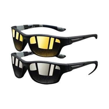 Imagem de Óculos De Sol Vintage Unissex Para Ciclismo E Pesca, Óculos De Moda Pa