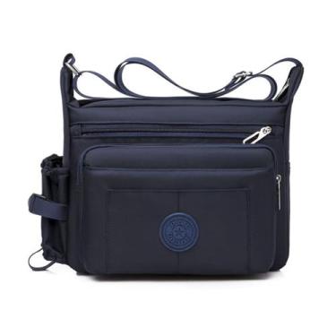 Imagem de Bolsa Messenger Oxford Impermeável para Homens 30x10x24cm - Yiweisai