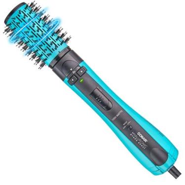 Imagem de Escova Secadora Rotativa Rotating Hyaluronic Conair Cor Preto E Azul B
