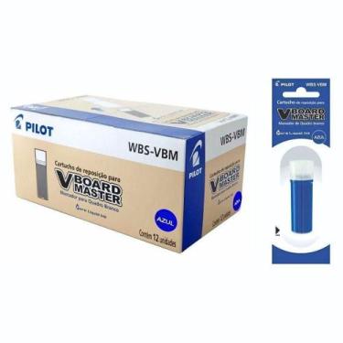 Imagem de Caixa 12 Unidades Refil Marcador V-board Master (quadro Branco) Pilot 