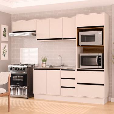 Imagem de Cozinha Modulada 4 Pecas sem Pia e Rodape Koya Politorno