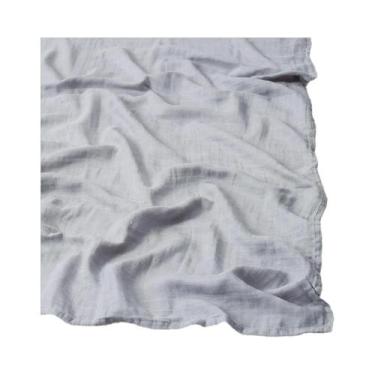 Imagem de Manta De Algodão Muslin De Bambu Cor Sólida Para Bebê, Toalha De Banho