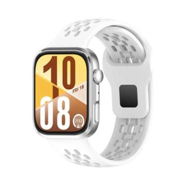 Imagem de Pulseira De Silicone Respirável Para HUAWEI WATCH FIT 4/4 pro 3 Acessó