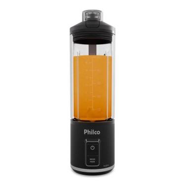 Imagem de Blender Liquidificador Portátil Philco 700ml Sem Fio PLQ01A, Bateria