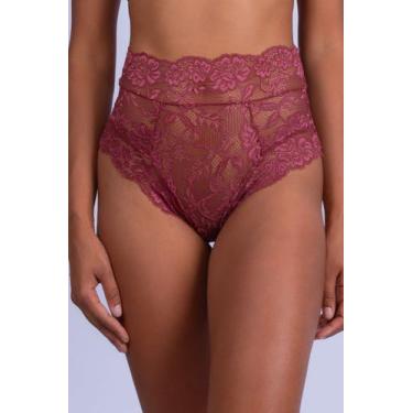 Imagem de Calcinha Hot Pant de Renda - Stella Bernardi, Vermelho desejo, M