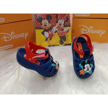 Imagem de Sandália Babuche Disney Magic Minnie e Mickey - 22303 - Grendene Kids,