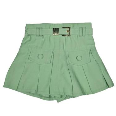 Imagem de Short Saia Infantil Juvenil Moda Menina Conforto Estilo - 2L Kids, Ver