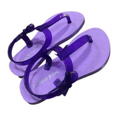 Imagem de Sandália Rasteira Infantil Sandal Pink Translúcido Petite Jolie PJ5953