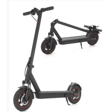 Imagem de Patinete Elétrico Premium 35km com Amortecedor Motorizado Até 120kg Pr