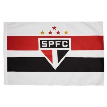 Imagem de Bandeira BC Sao Paulo SPFC Torcedor dupla - BandArt