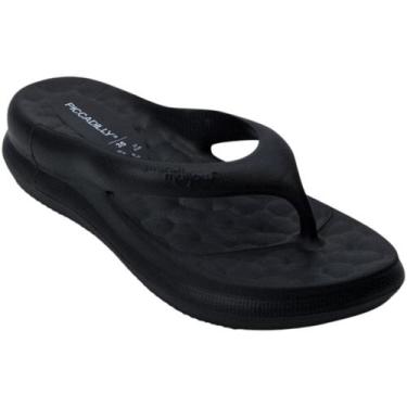 Imagem de Tamanco Piccadilly Marsch Mallow Nuvem Feminino, Preto, 38