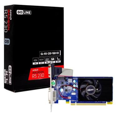 Imagem de Placa de video amd radeon r5 230 1gb gddr3 go line