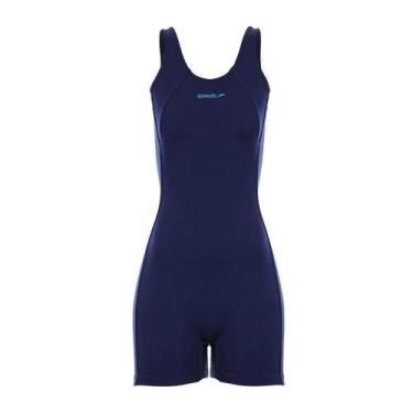 Imagem de Speedo Macaquinho Basic Hidro 177953, Marinho, G2