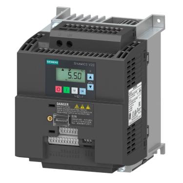 Imagem de Inversor V20 3CV 11A 230V 6SL3210-5BB22-2UV1 com Controle de Velocidade e IP20 Siemens 200-240V
