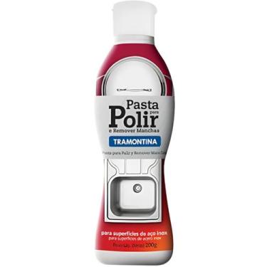 Imagem de Pasta De Polimento Polir Remoção De Manchas Inox Tramontina