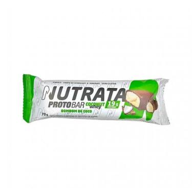 Imagem de ProtoBar (70g) - Sabor: Bombom de Coco - Nutrata