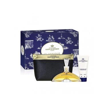 Imagem de Conjunto Classique Marina de Bourbon Feminino - Eau de Parfum 100ml + Loção Corporal 150ml + Nécessa