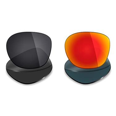 Imagem de Mryok 2 pares de lentes polarizadas de substituição para óculos de sol Oakley Garage Rock – Opções