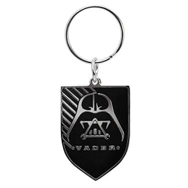 Imagem de Plasticolor 004491R01 Chaveiro metálico com emblema do Darth Vader Star Wars