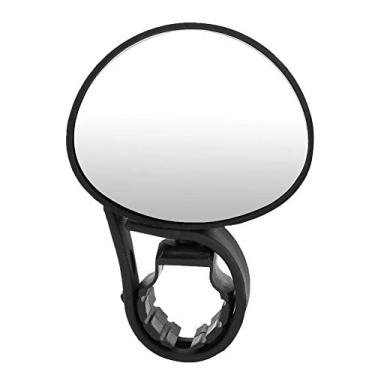 Imagem de VGEBY1 Espelho de bicicleta de 360 graus, retrovisor ajustável para bicicletas Mountain Road (Preto)