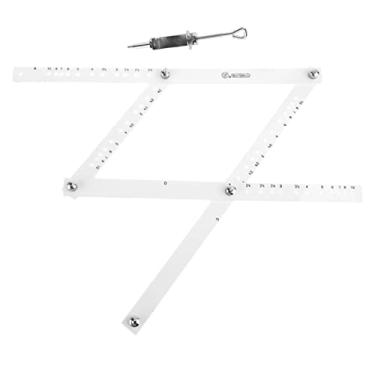 Imagem de Generic Pantógrafo Ferramenta de Desenho Dobrável Durável 10 Vezes Régua Carpinteiros fotografía