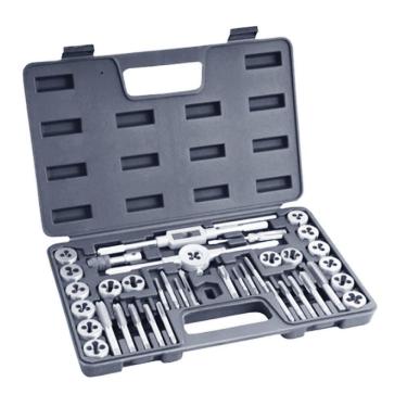 Imagem de Jogo Cossinetes E Machos Manual M3 A M12 Com 40 Peças Sparta