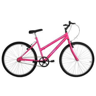 Imagem de Bicicleta de Passeio Ultra Bikes Esporte Aro 26 Reforçada Freio V-Brake Sem Marcha Feminina Rosa