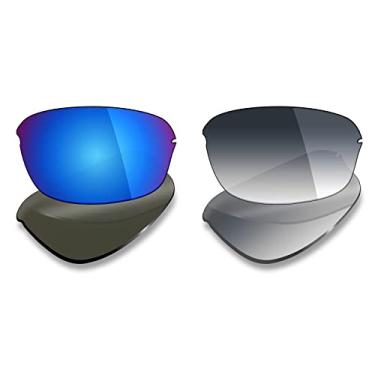 Imagem de Mryok 2 pares de lentes polarizadas de substituição para óculos de sol Oakley Half Wire 2.0 – Opções