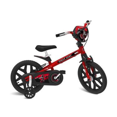 Imagem de Bicicleta Aro 16 Power Game Pro Vermelha - Bandeirante 3076